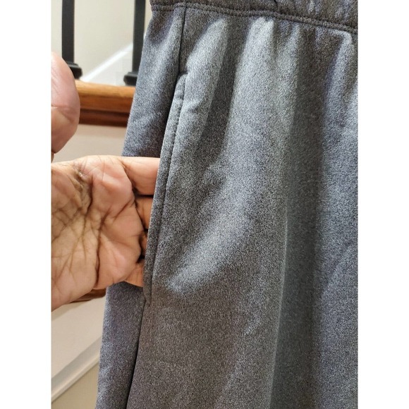 Nike Womens Therma Fleece Training Pants Dri Fit Gray Drawstring Size XL - Picture 3 of 10